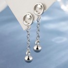 925 Sterling Silver Moon Star Dangle Drop Stud Earrings Women Jewellery Gift