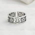 Vintage Fashion Adjustable Ring 925 Sterling Silver Women Jewellery Gift UK