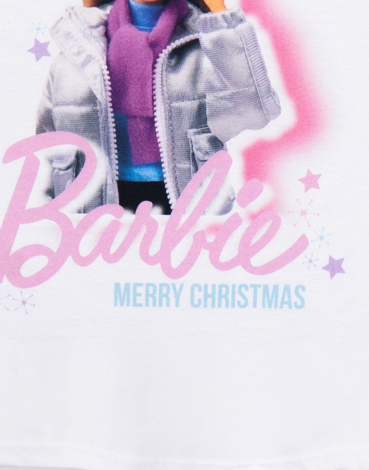 Barbie Short Sleeved T-Shirt | Girls White | Official Merch