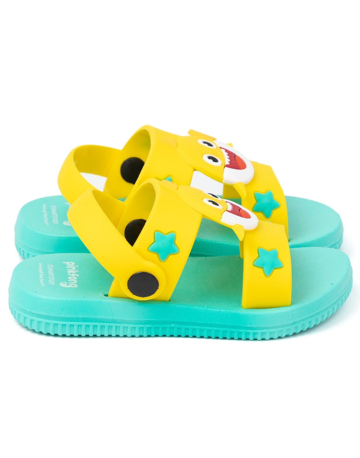 Baby Shark Sandals | Unisex Kids Yellow | Official Merch