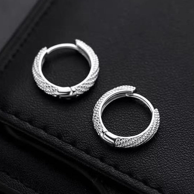 925 Sterling Silver Twist Fashion Hoop Earrings Jewellery Women Girls Gift UK