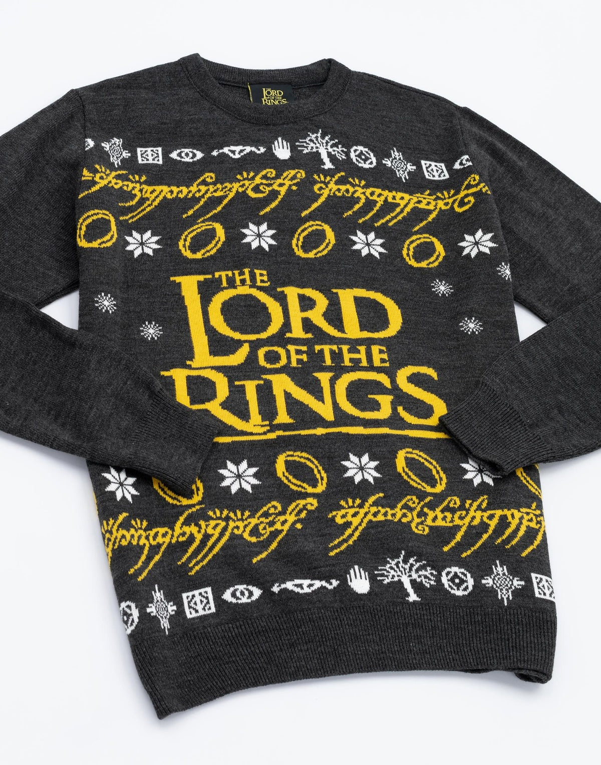 Lord Of The Rings Jumper | Mens Black | Official Merch