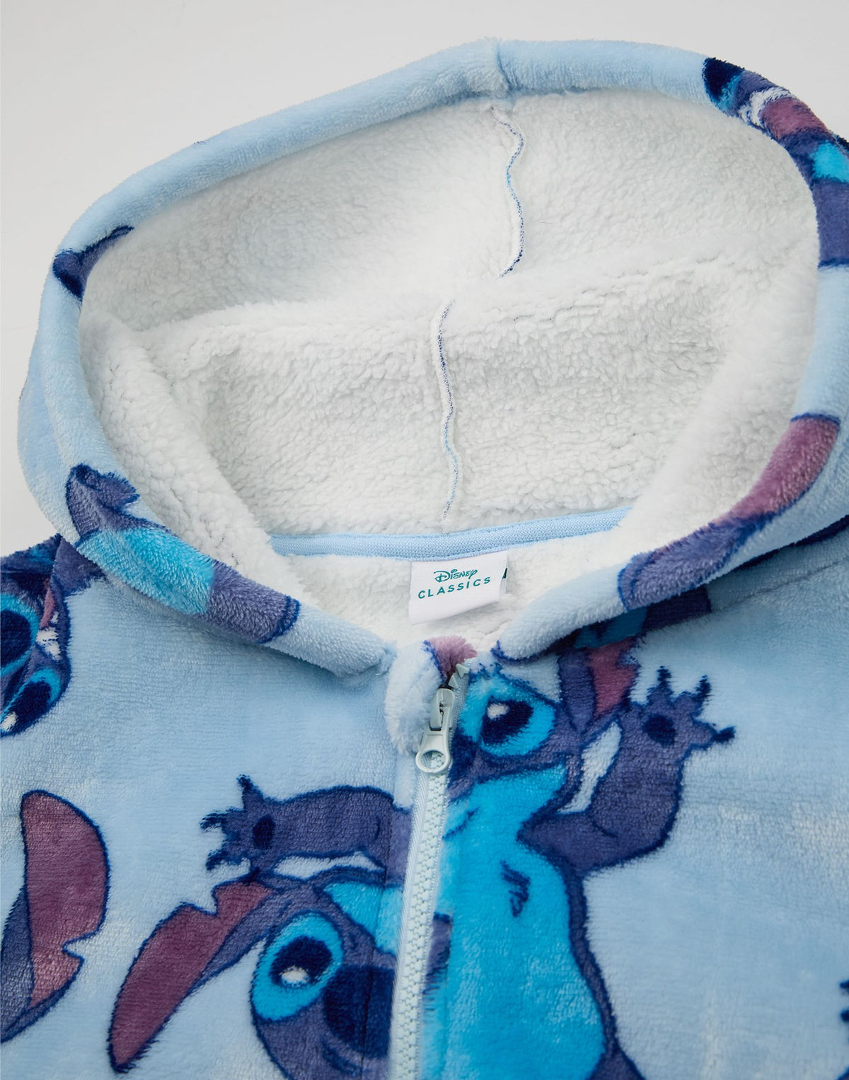 Disney Zip Through Blanket Hoodie | Girls Blue | Official Merch