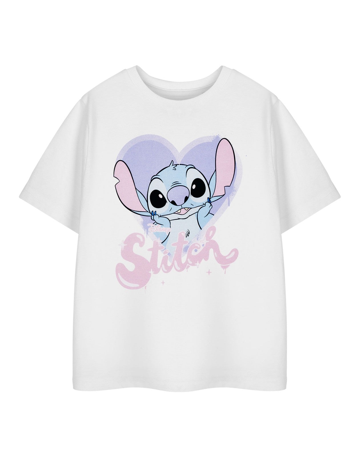 Disney Short Sleeved T-Shirt | Girls White | Official Merch