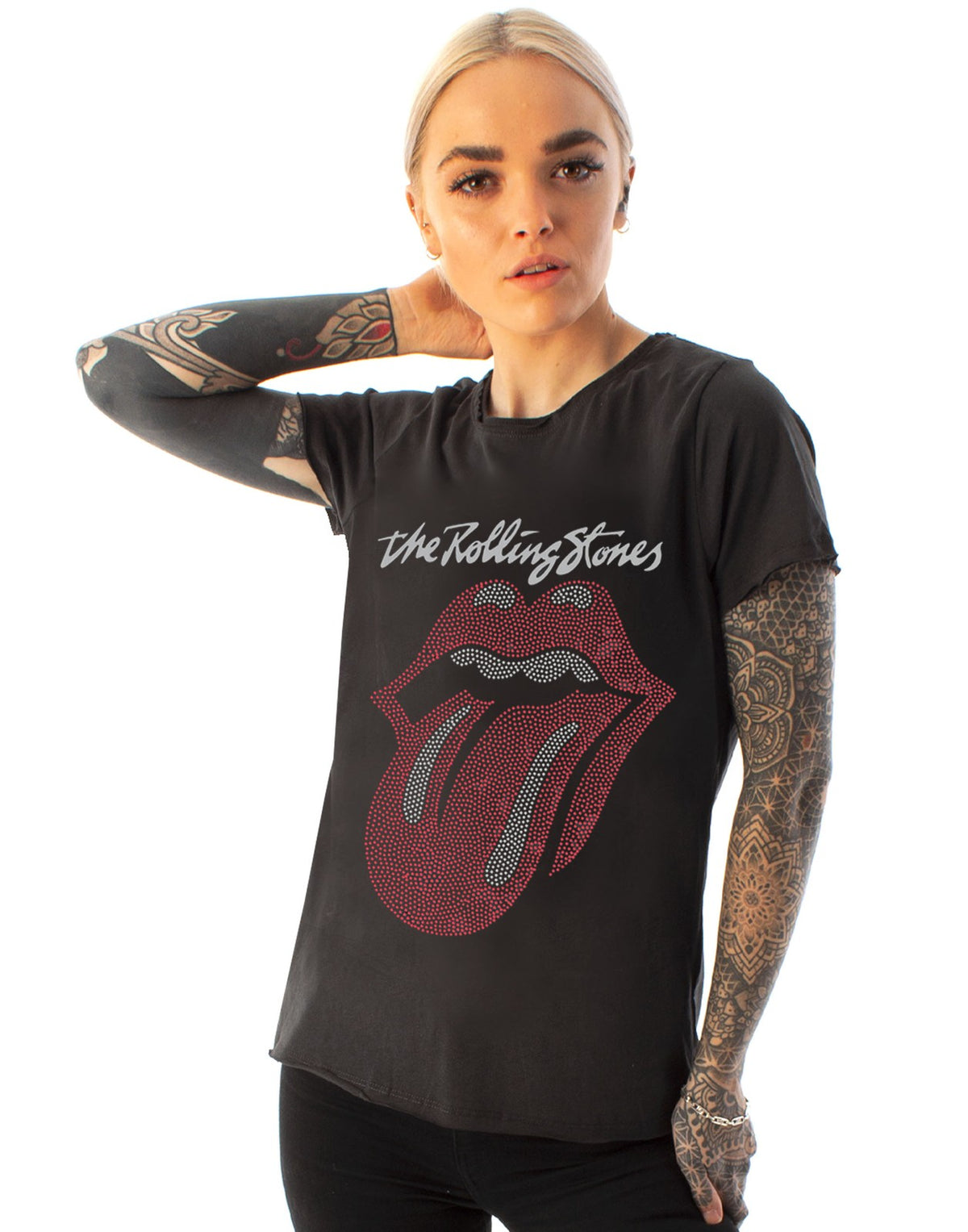 Amplified Clothing Short Sleeved T-Shirt | Womens Charcoal | Official Merch