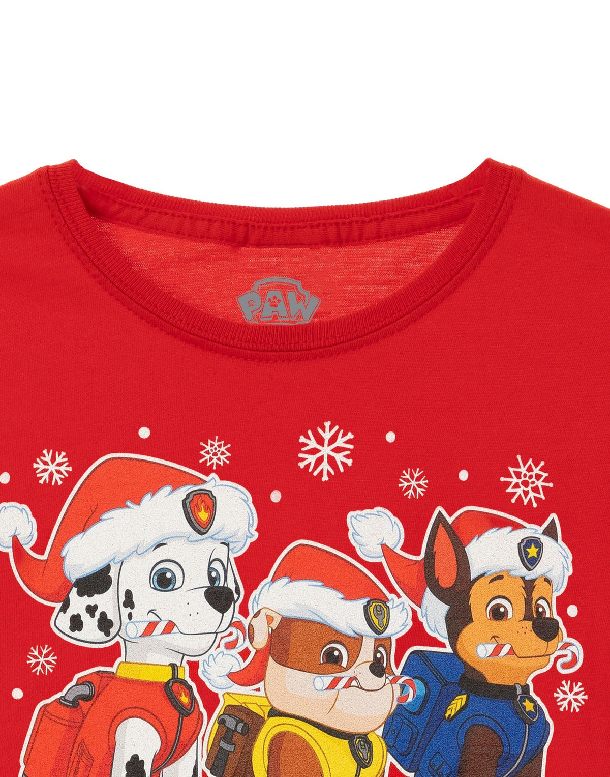 Paw Patrol Short Sleeved T-Shirt | Boys Red | Official Merch