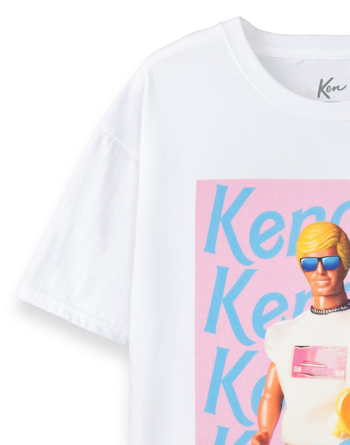 Barbie Short Sleeved T-Shirt | Mens White | Official Merch