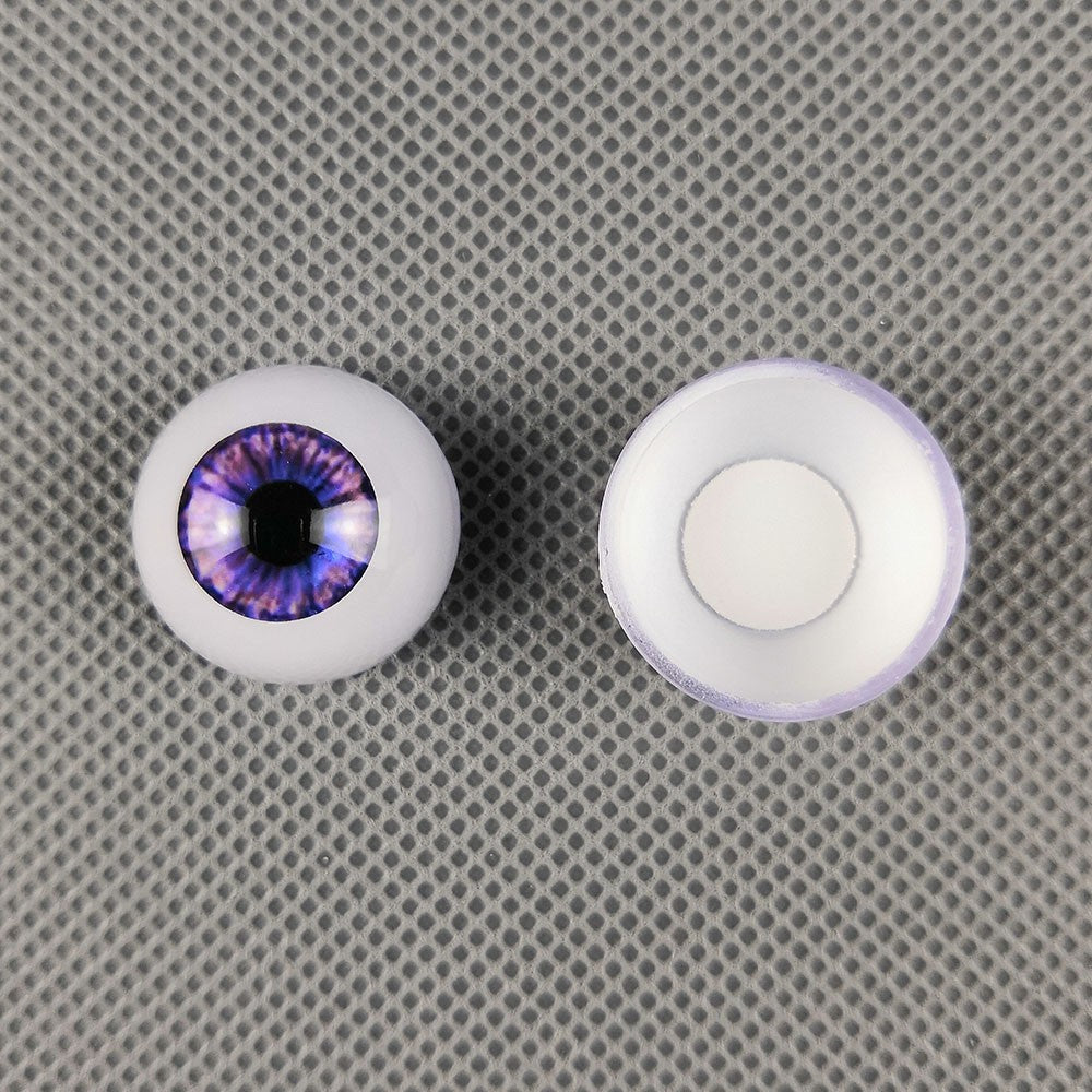 10 Pairs Half Round Acrylic Eyes Eyeballs for Reborn Baby Dolls Kit DIY Repair