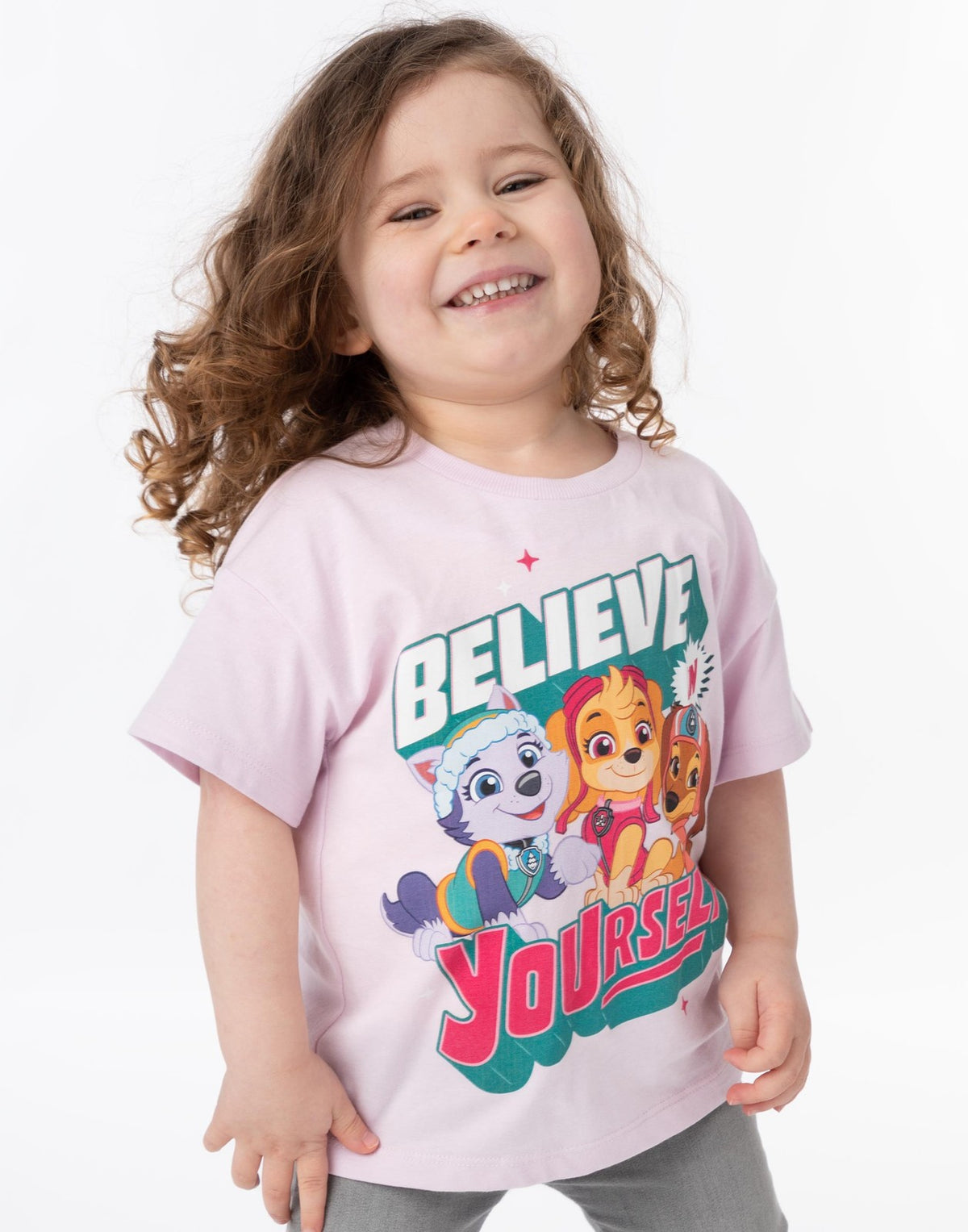 Paw Patrol Multi-Pack of 2 Short-Sleeved T-Shirts | Girls Multicoloured | Offici