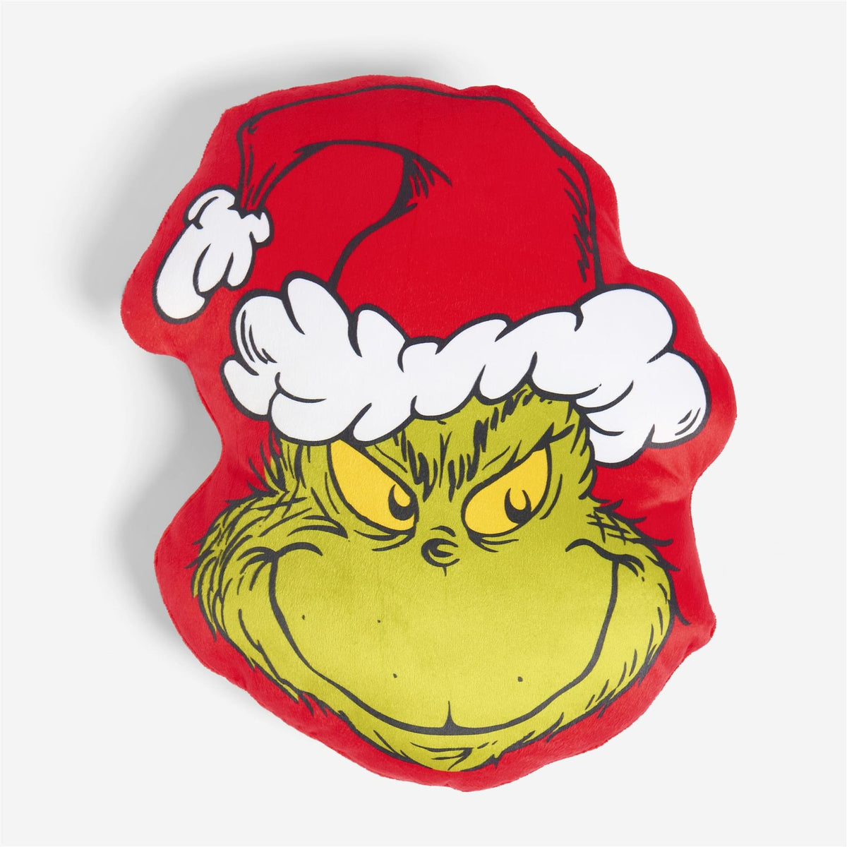 OHS Grinch Decorative Cushion Christmas Filled Scatter Pillow Festive Home Decor