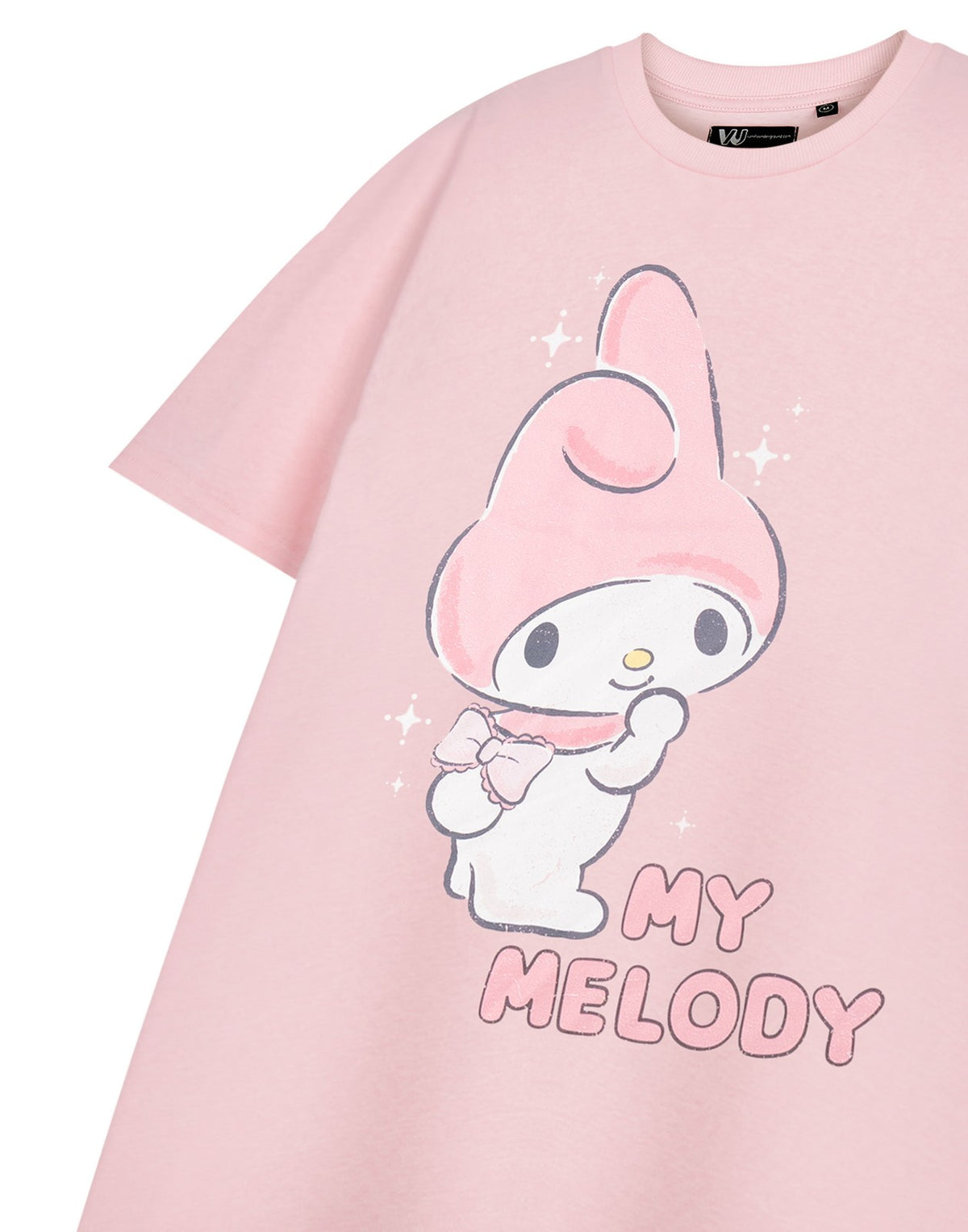 Hello Kitty Short Sleeved T-Shirt | Womens Pink | Official Merch