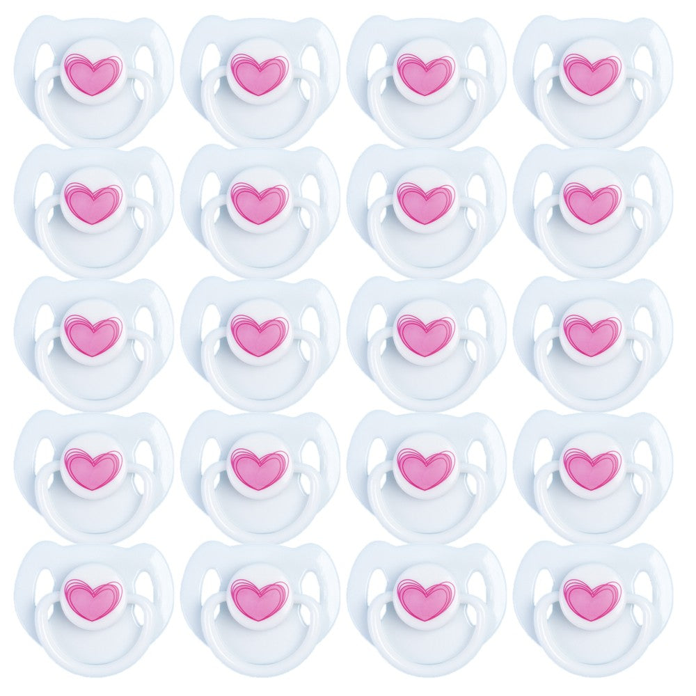 50PC Magnetic Dummy Pacifier for Reborn Baby Dolls Kit DIY Supply Accessories