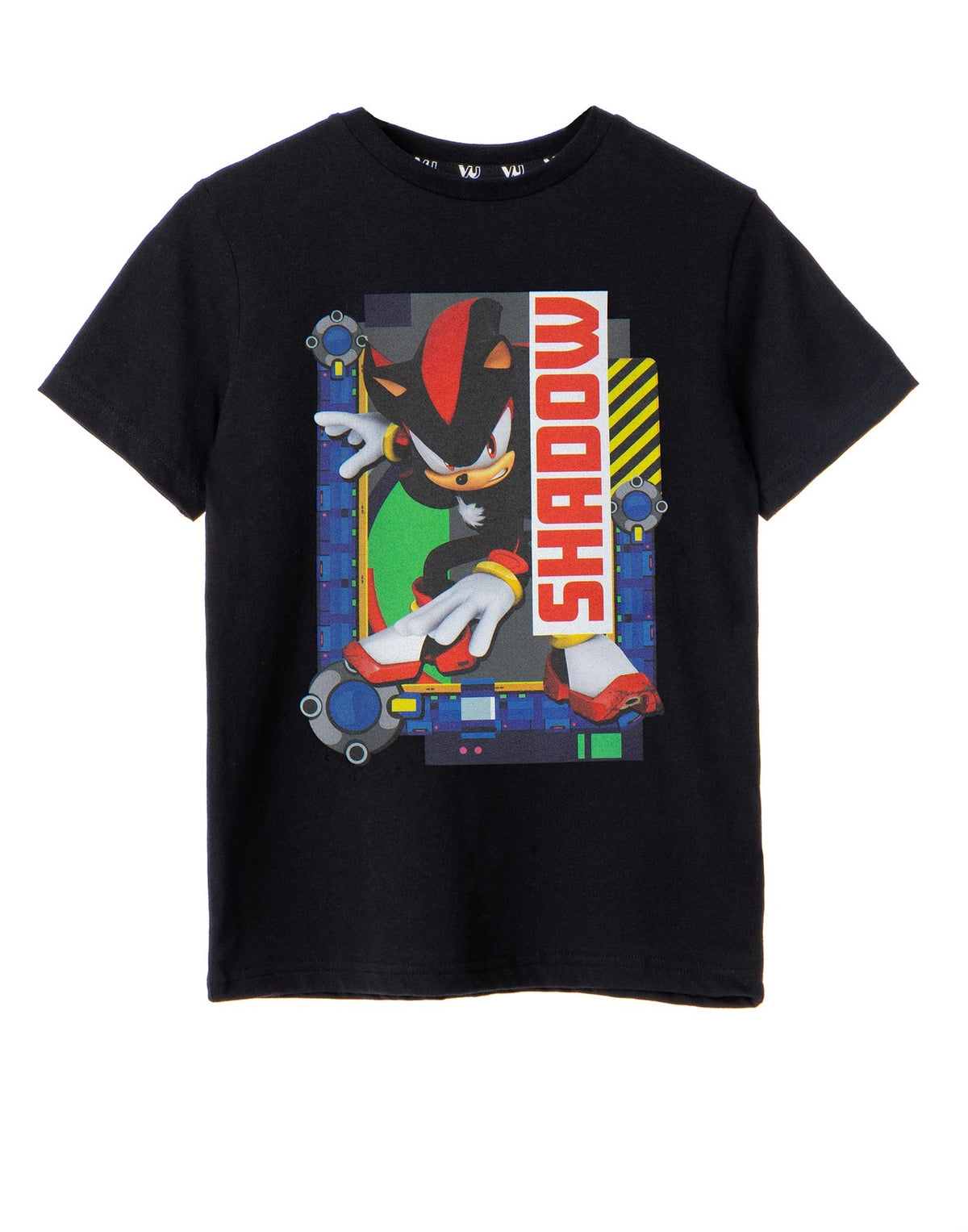 Sonic the Hedgehog Short Sleeved T-Shirt | Boys Black | Official Merch