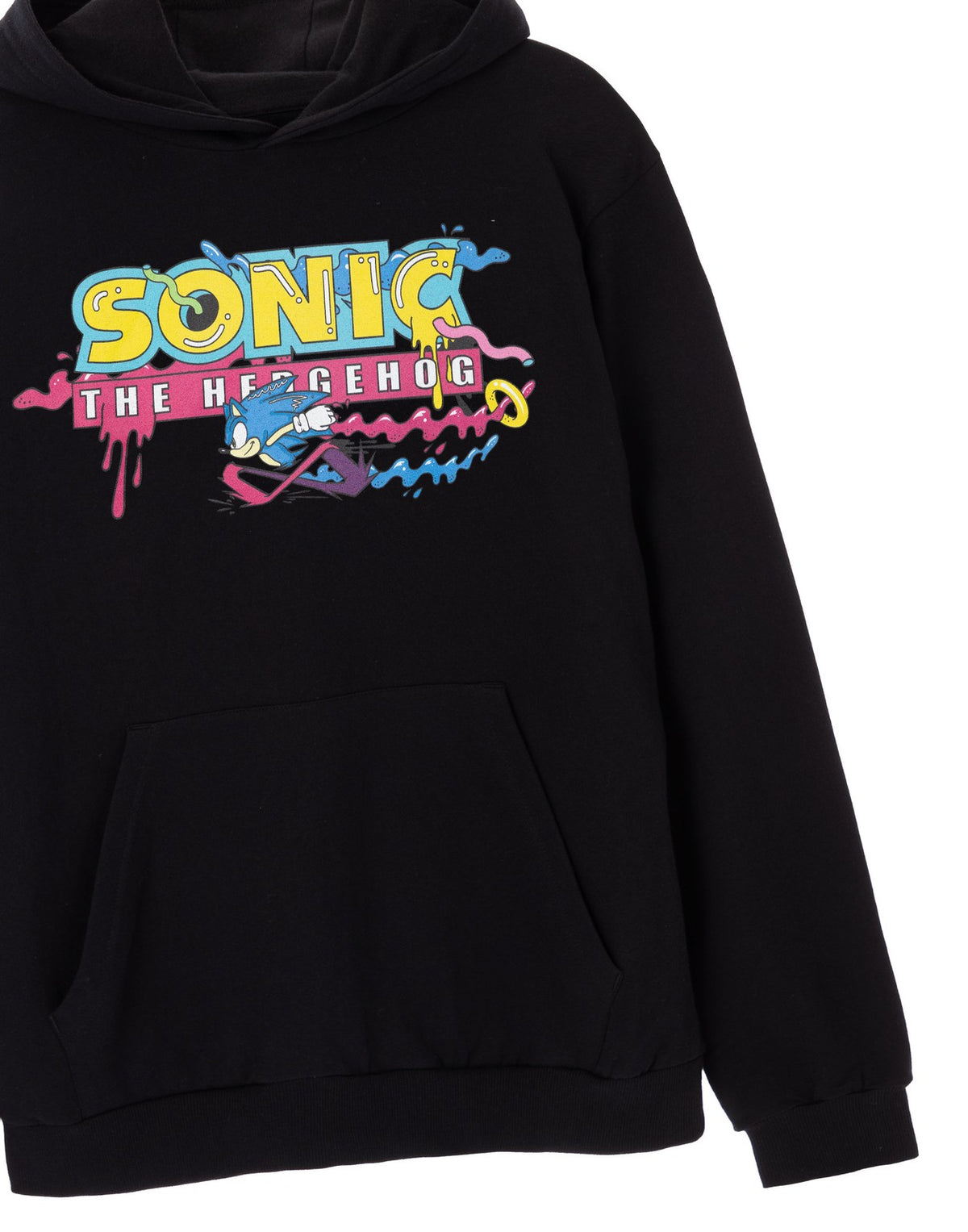 Sonic the Hedgehog Hoodie | Mens Black | Official Merch