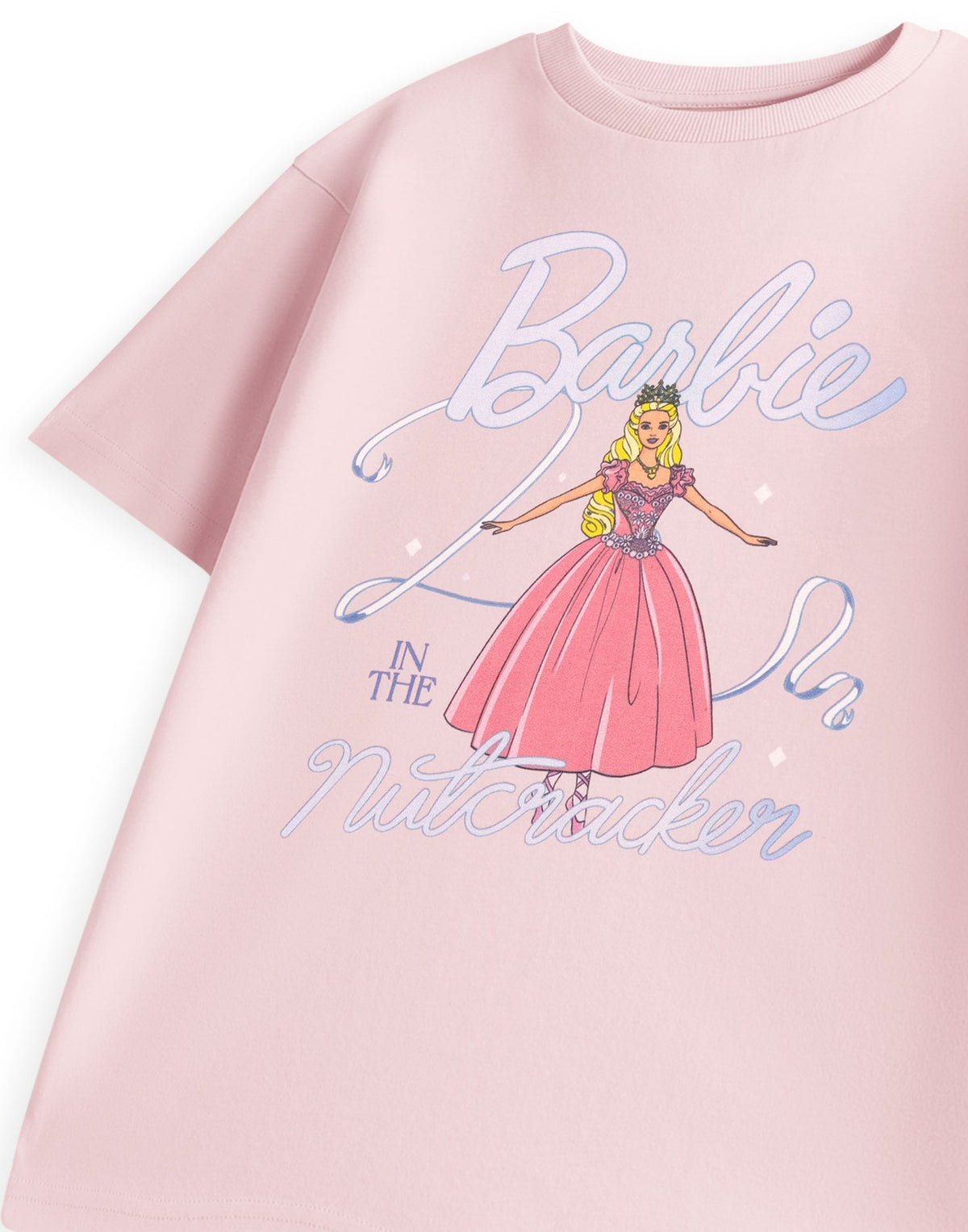 Barbie Short Sleeved T-Shirt | Girls Pink | Official Merch
