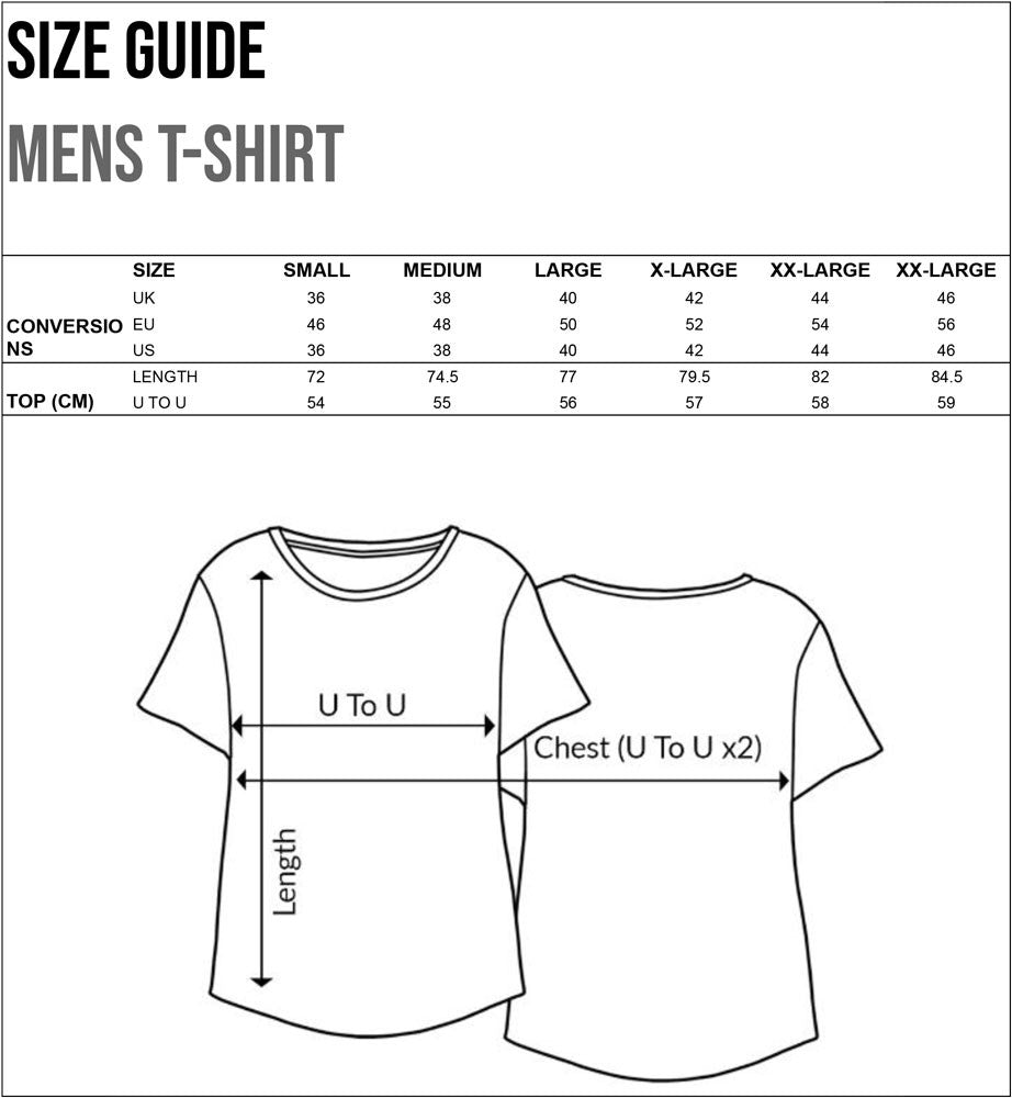 David Bowie Short Sleeved T-Shirt | Mens Black | Official Merch