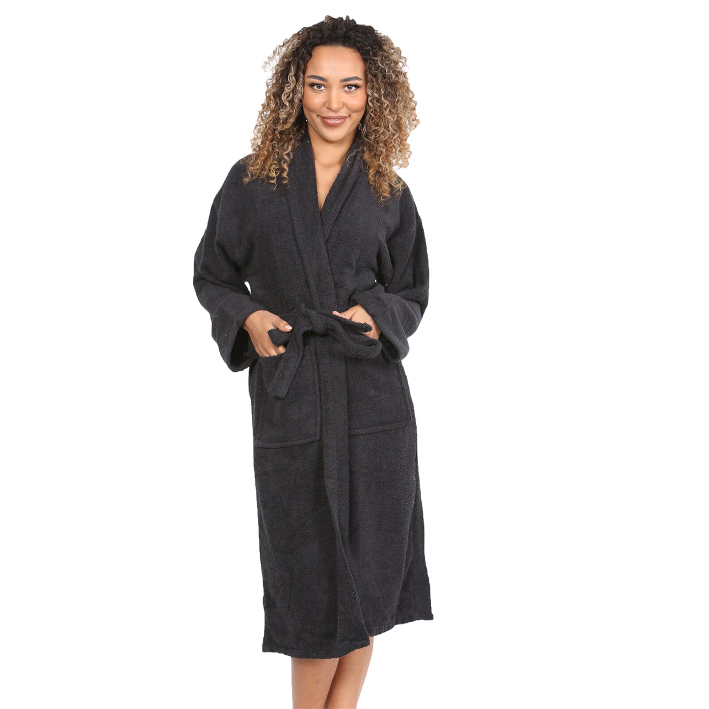 TERRY TOWEL BATH ROBE UNISEX LUXURY SOFT EGYPTIAN COTTON TOWELLING DRESSING GOWN