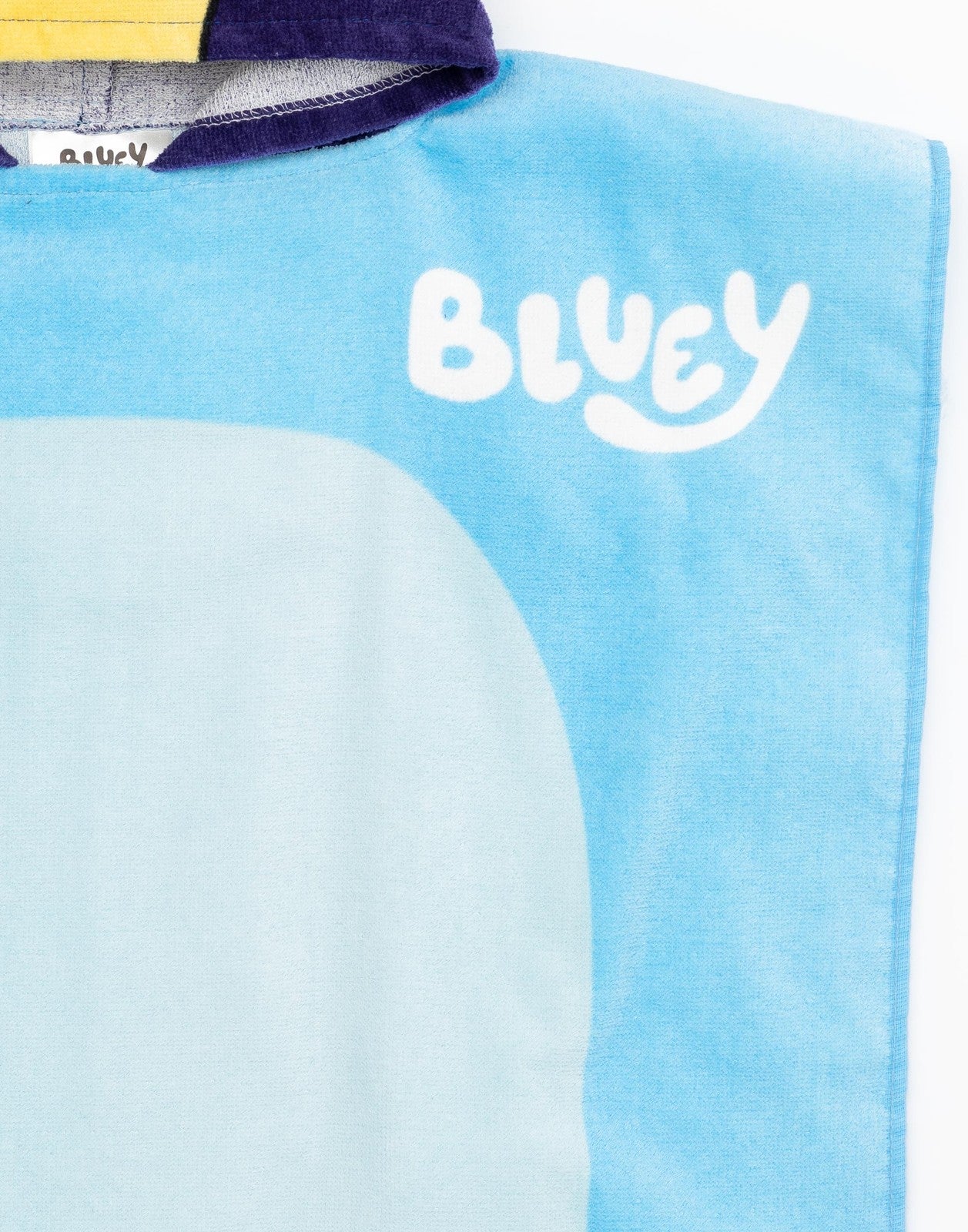 Bluey Poncho Towel | Unisex Kids Blue | Official Merch