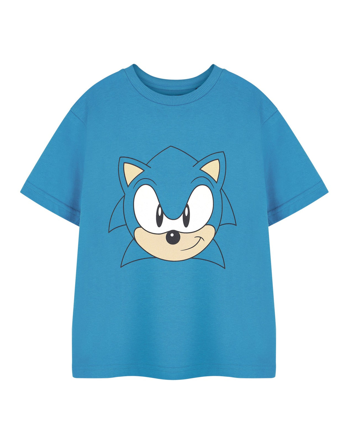 Sonic the Hedgehog Short Sleeved T-Shirt | Boys Blue | Official Merch