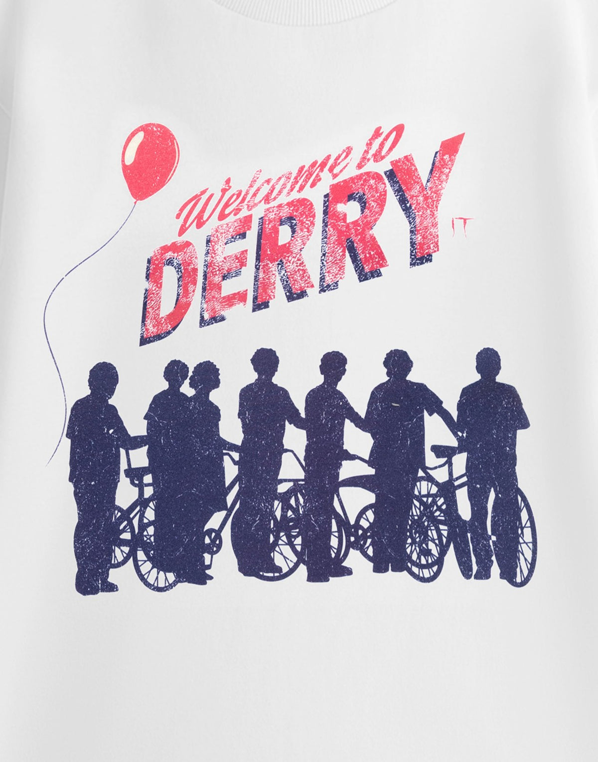 Welcome To Derry Short Sleeved T-Shirt | Unisex White | Official Merch