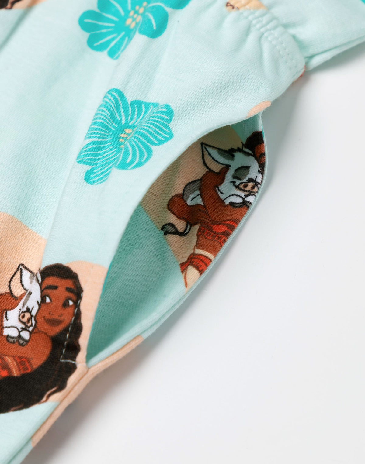 Disney Sleeveless Playsuit | Girls Green | Official Merch