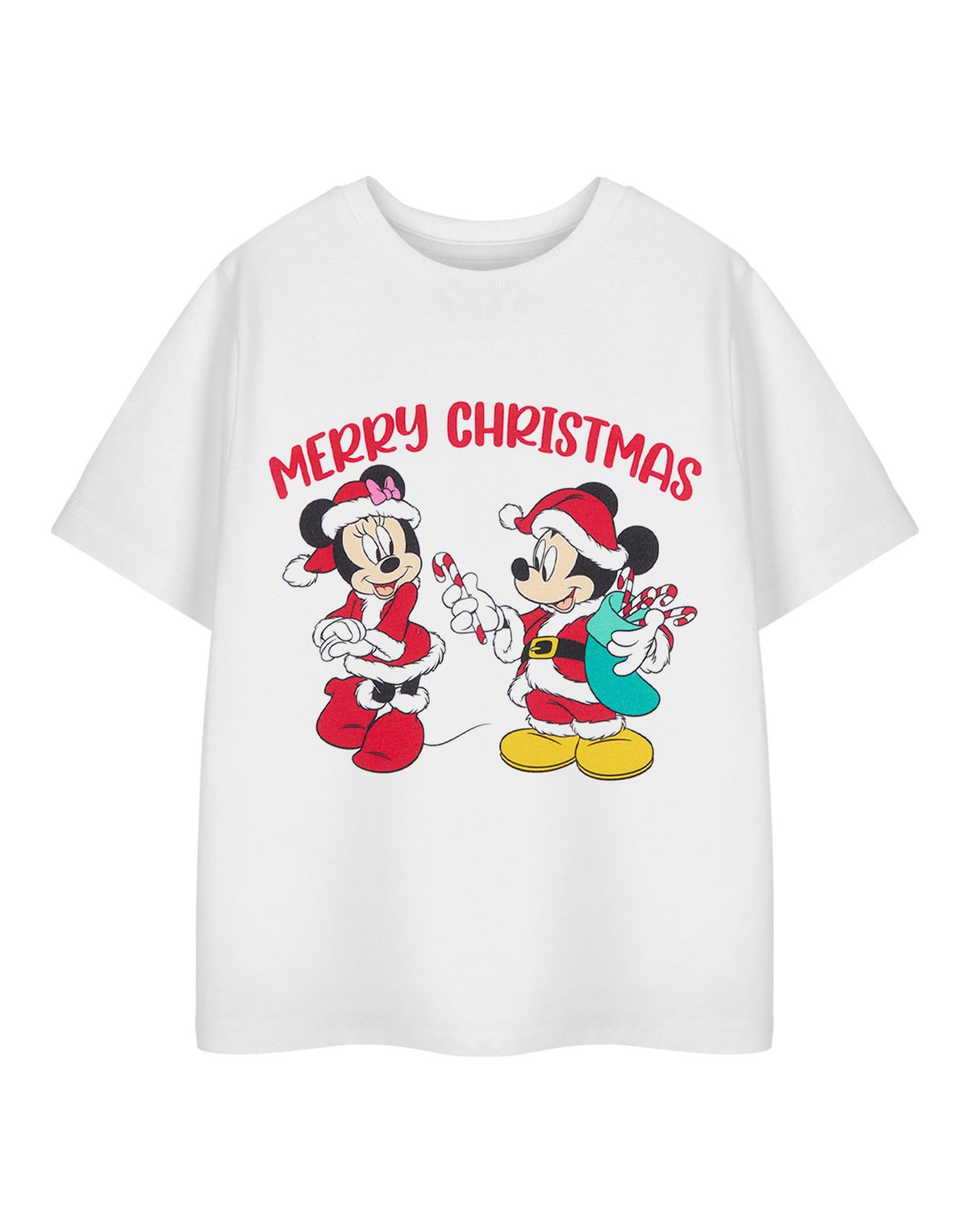 Disney Short Sleeved T-Shirt | Girls White | Official Merch