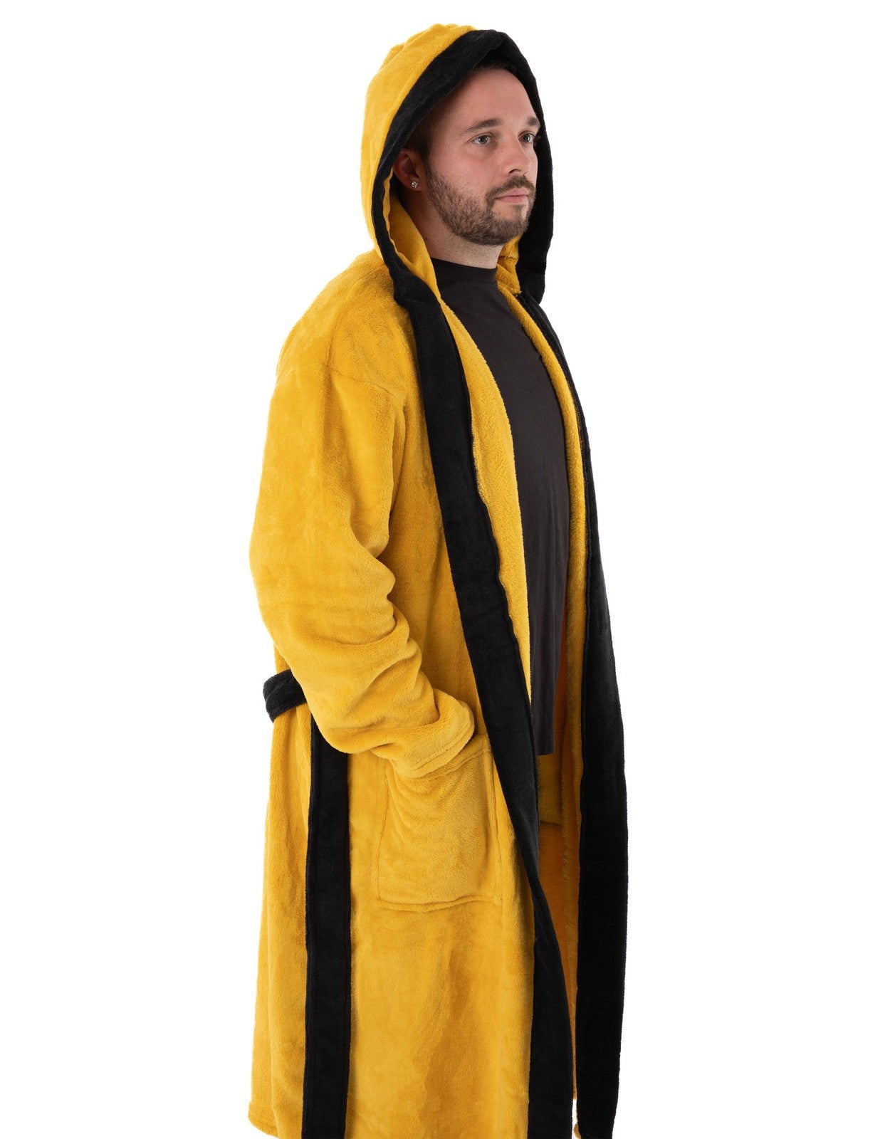 Star Trek Hooded Bathrobe | Mens Yellow | Official Merch