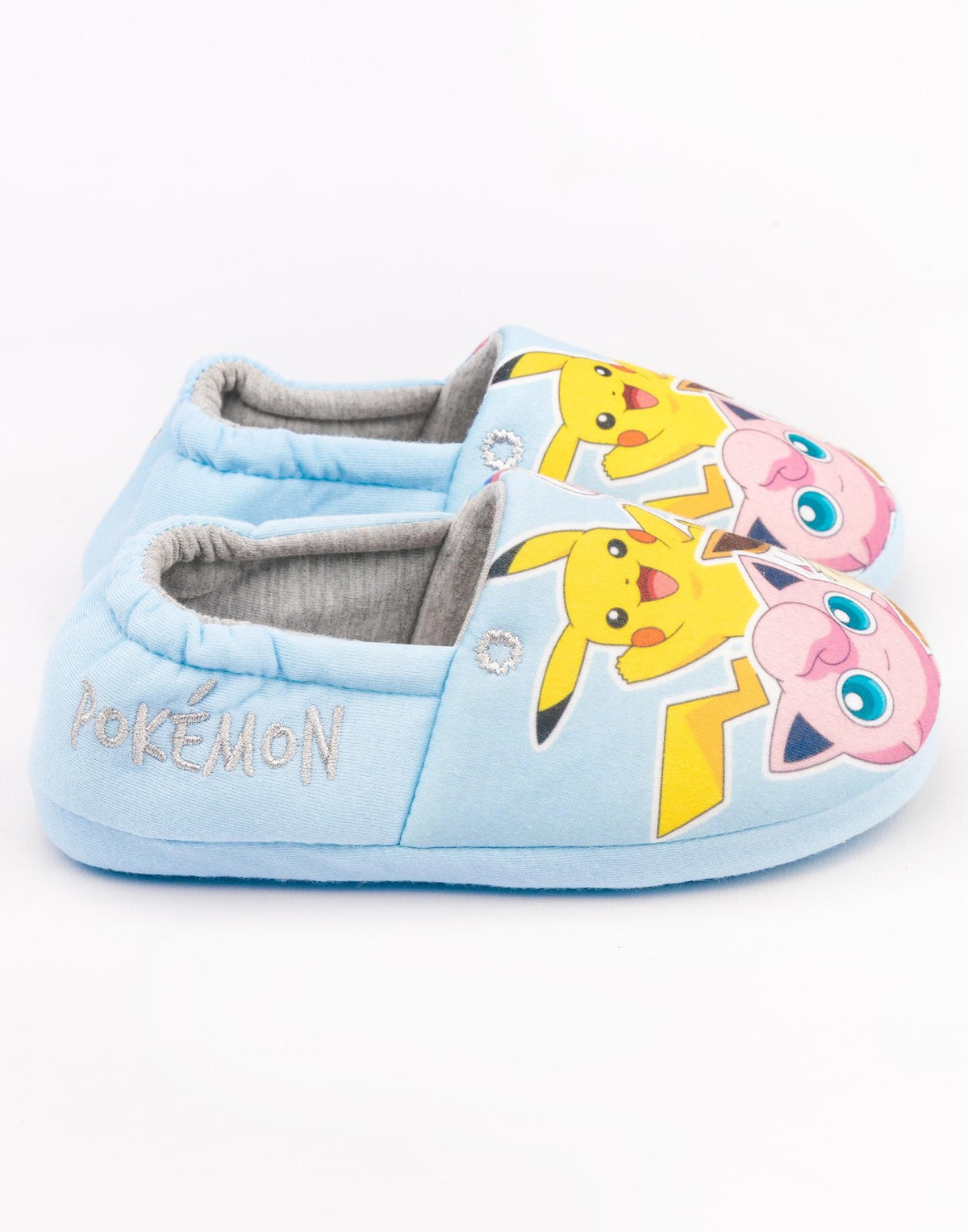 Pokemon Slip On Loafer Slippers | Girls Blue | Official Merch