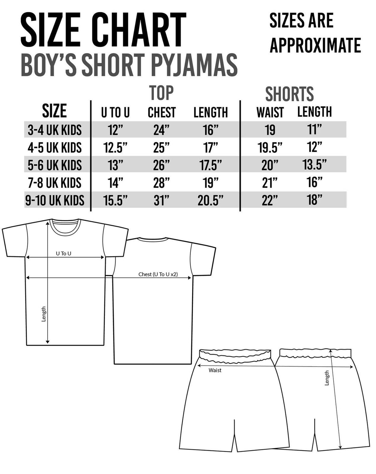 Pokemon Short Sleeve Short Leg Pyjama Set | Boys White | Official Merch