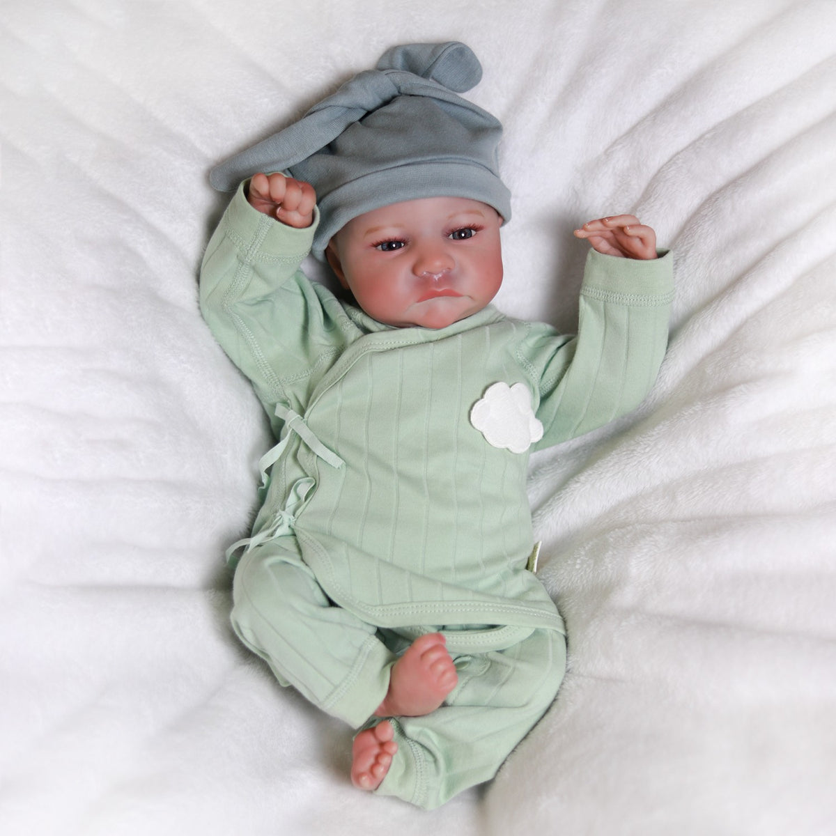 Realistic Reborn Dolls Twins Newborn Baby Boy Vinyl Silicone Lifelike Babies Toy