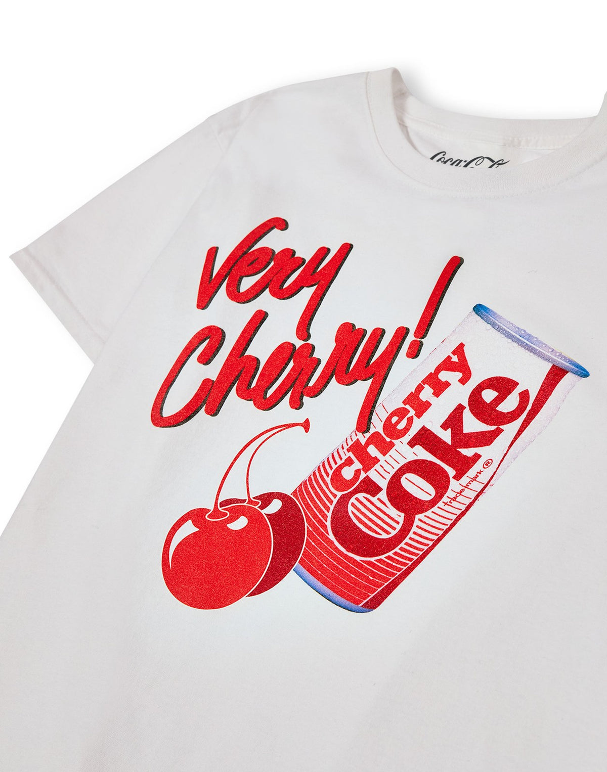 Coca Cola Short Sleeved T-Shirt | Womens White | Official Merch