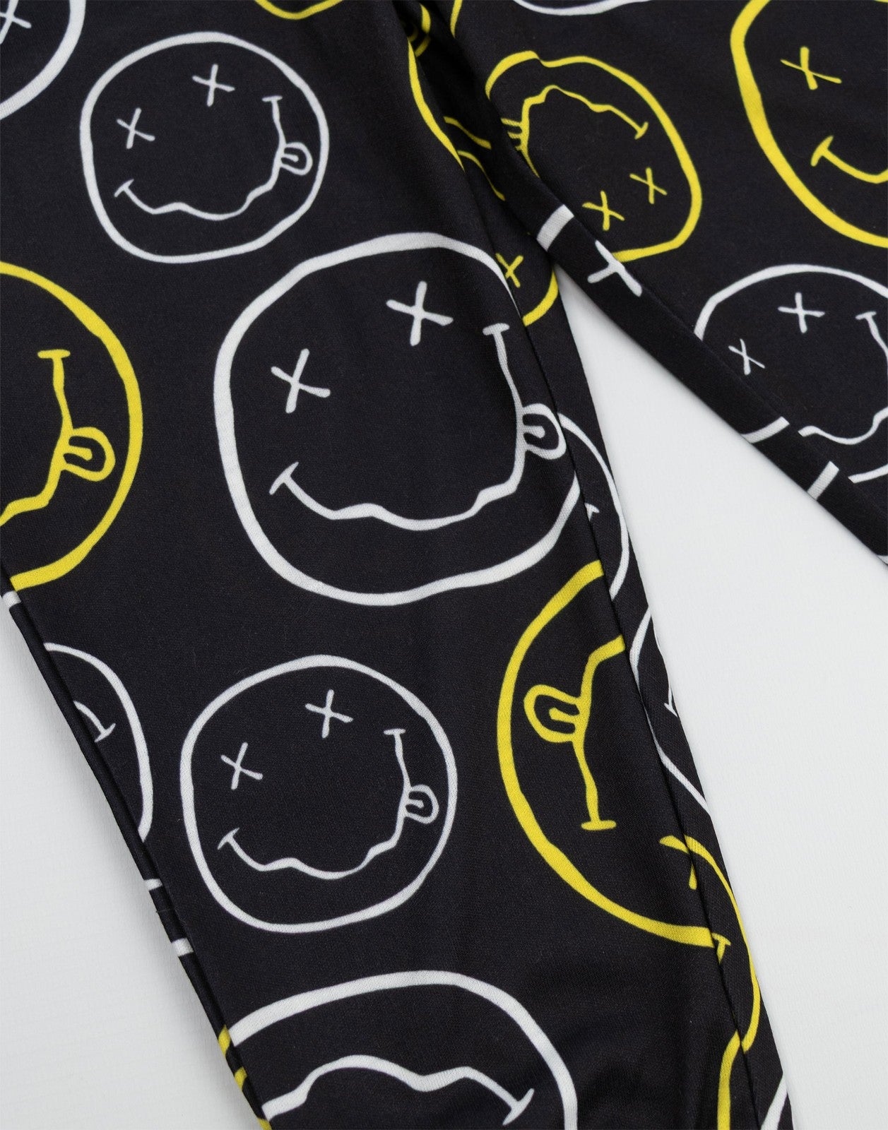 Nirvana Long Sleeve Long Leg Pyjama Set | Unisex Kids Black | Official Merch