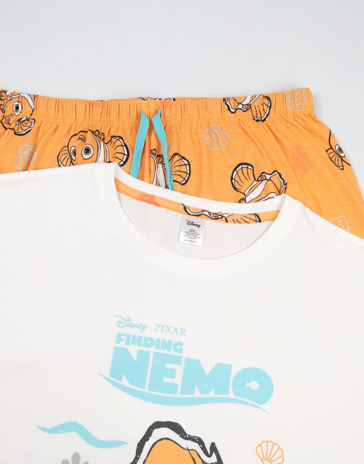 Disney Short Sleeve Long Leg Pyjama Set | Womens White | Official Merch