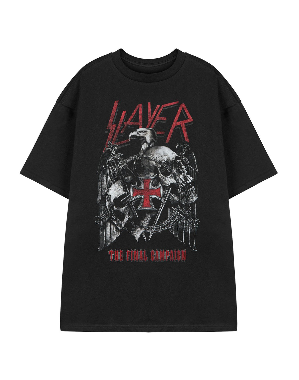 Slayer Short Sleeved T-Shirt | Mens Black | Official Merch