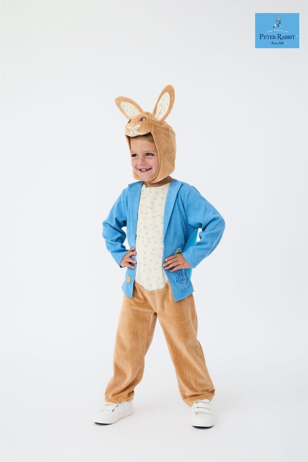 Peter Rabbit 3 Piece Costume | Boys Multicoloured | Official Merch
