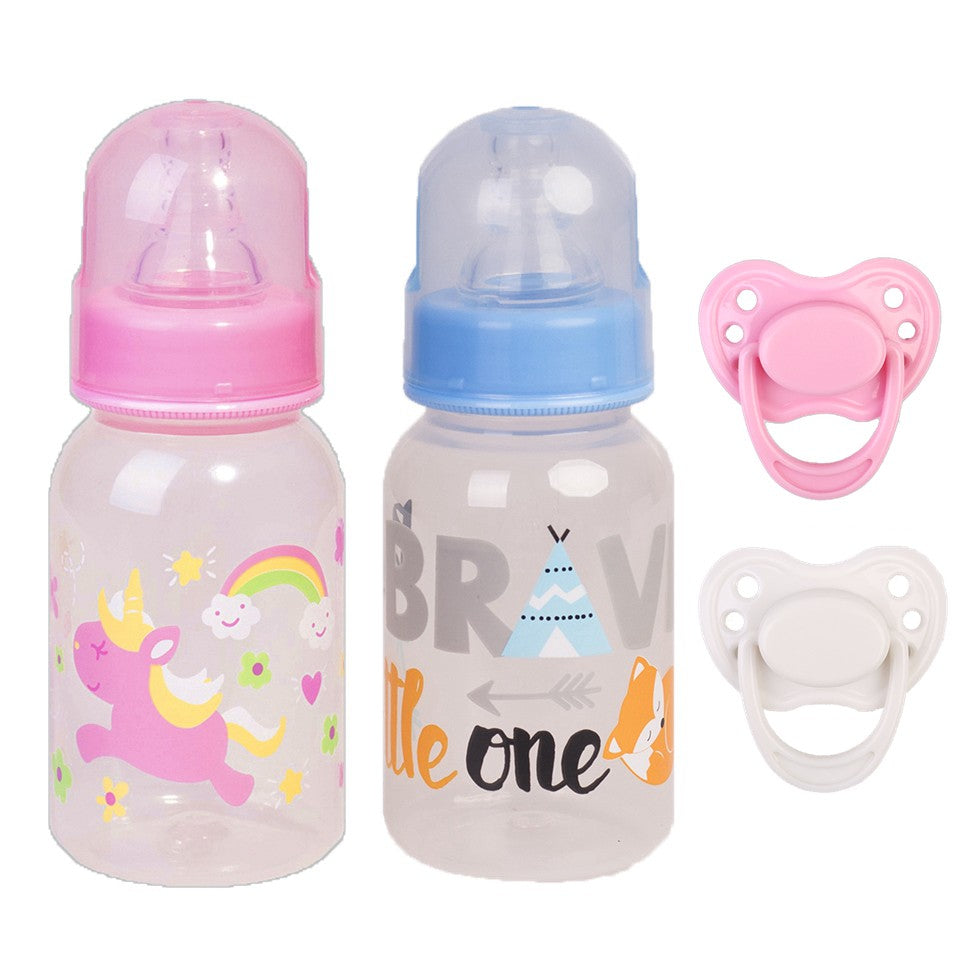 Magnetic Dummy Feeding Bottle Set for Reborn Baby Doll Accessories Kits DIY Gift