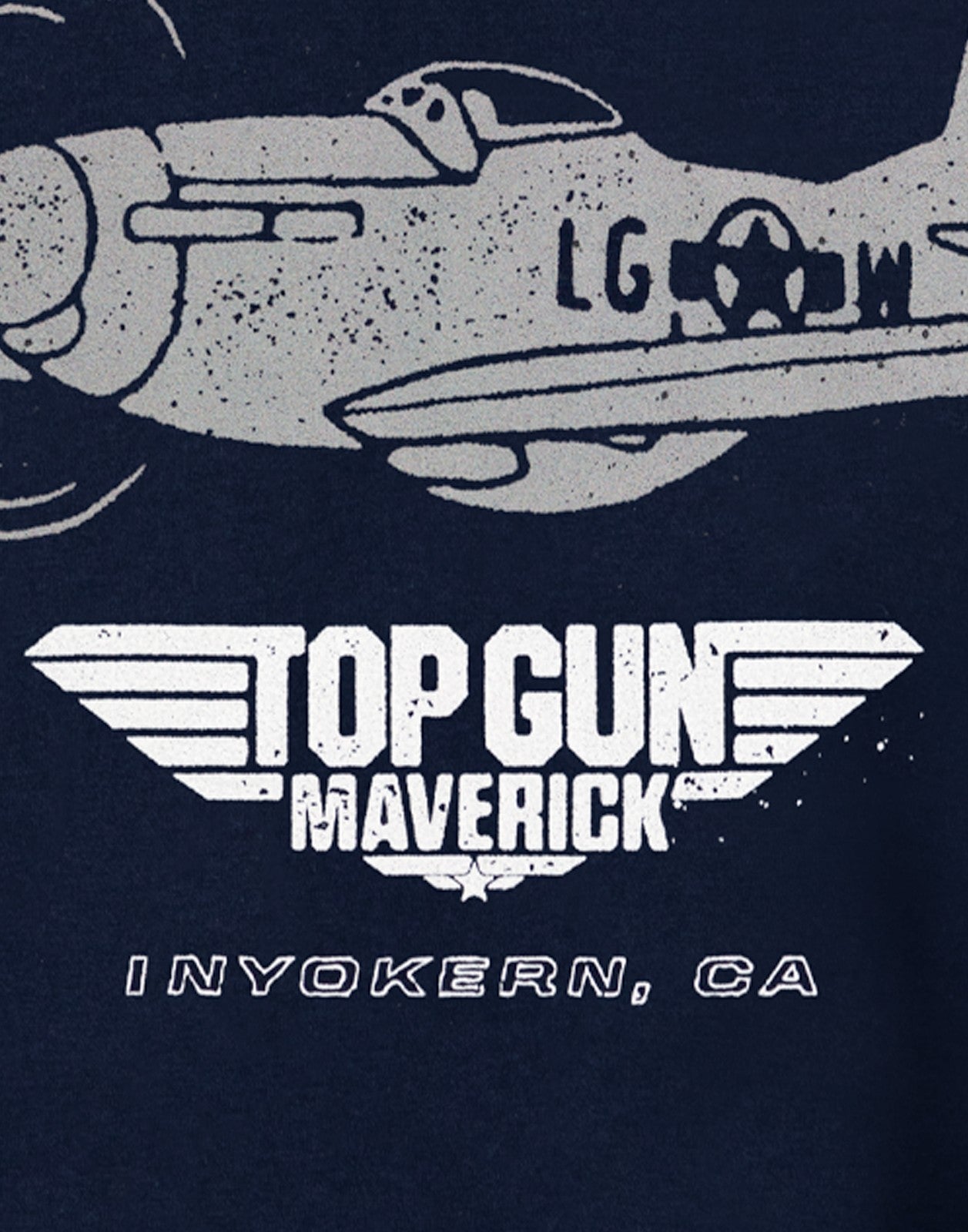 Top Gun Short Sleeved T-Shirt | Mens Blue | Official Merch