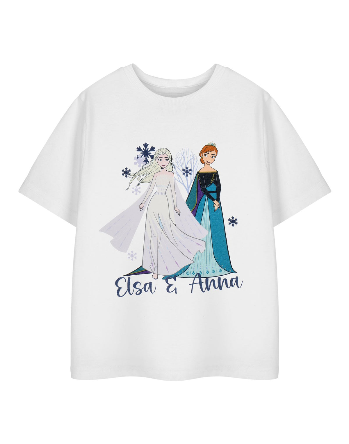 Disney Short Sleeved T-Shirt | Girls White | Official Merch