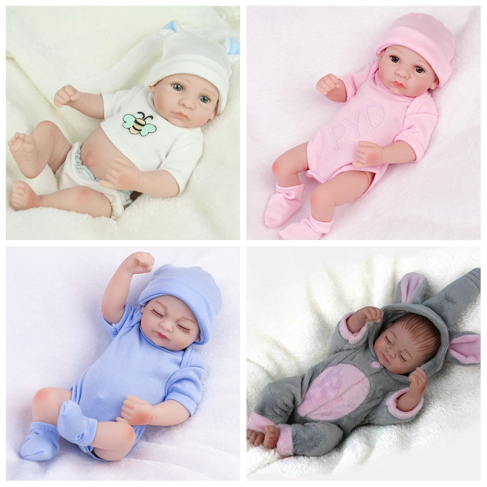 Lifelike Reborn Dolls Full Body Vinyl Silicone Waterproof Newborn Girl/Boy/Twins