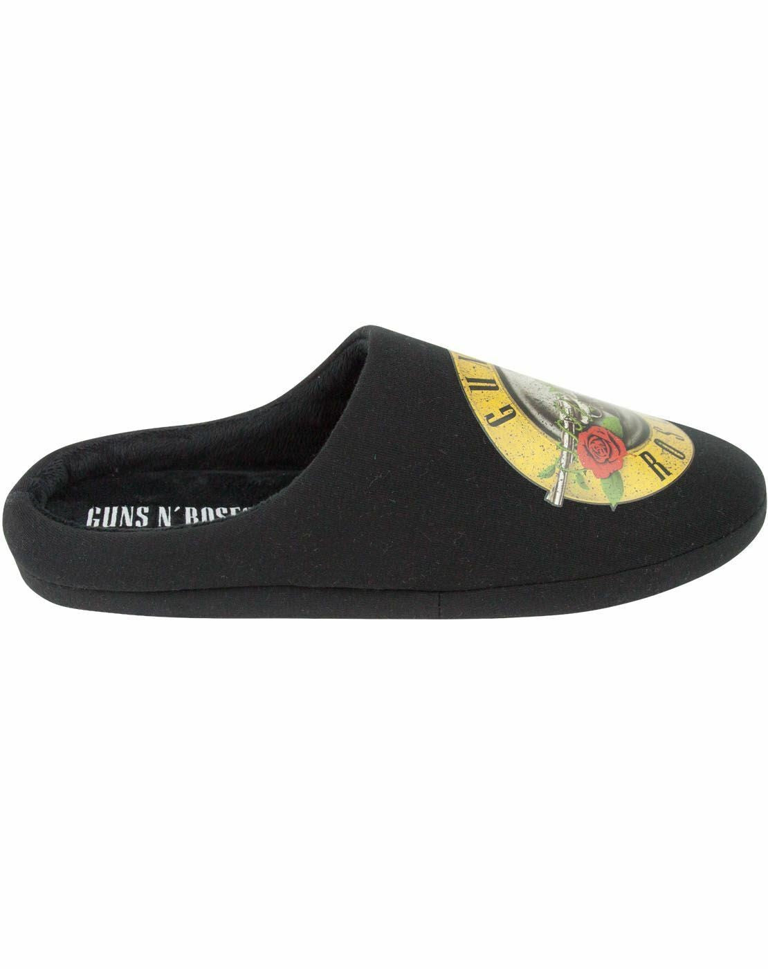 Guns N Roses Mule Slippers | Mens Black | Official Merch
