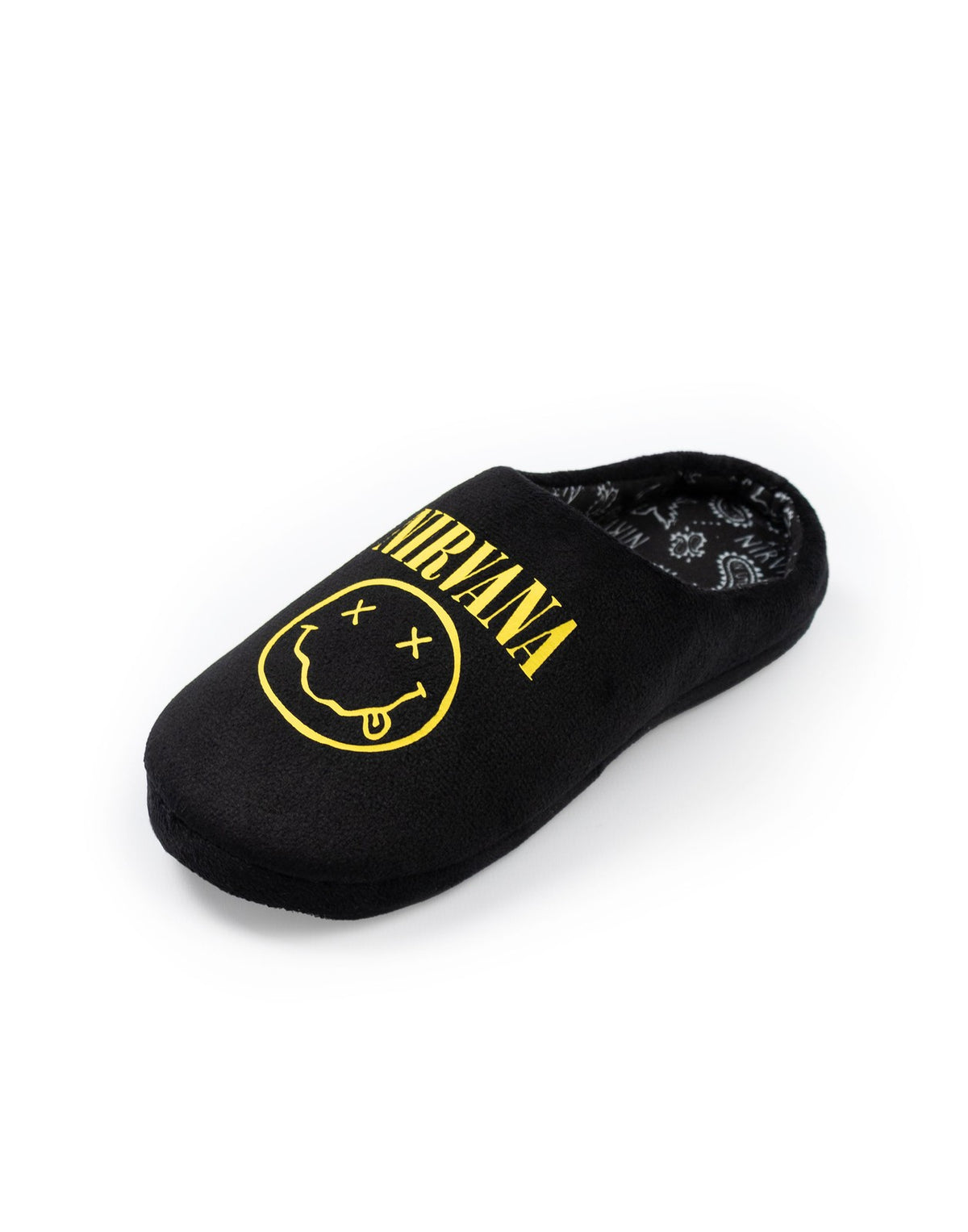 Nirvana Mule Slippers | Unisex Kids Black | Official Merch