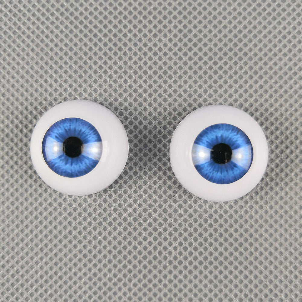 10 Pairs Half Round Acrylic Eyes Eyeballs for Reborn Baby Dolls Kit DIY Repair