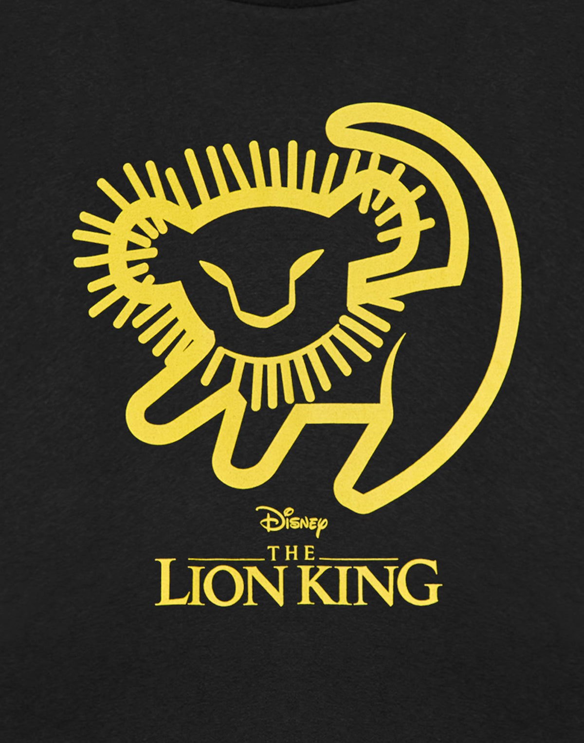 Disney Short Sleeved T-Shirt | Unisex Kids Black | Official Merch