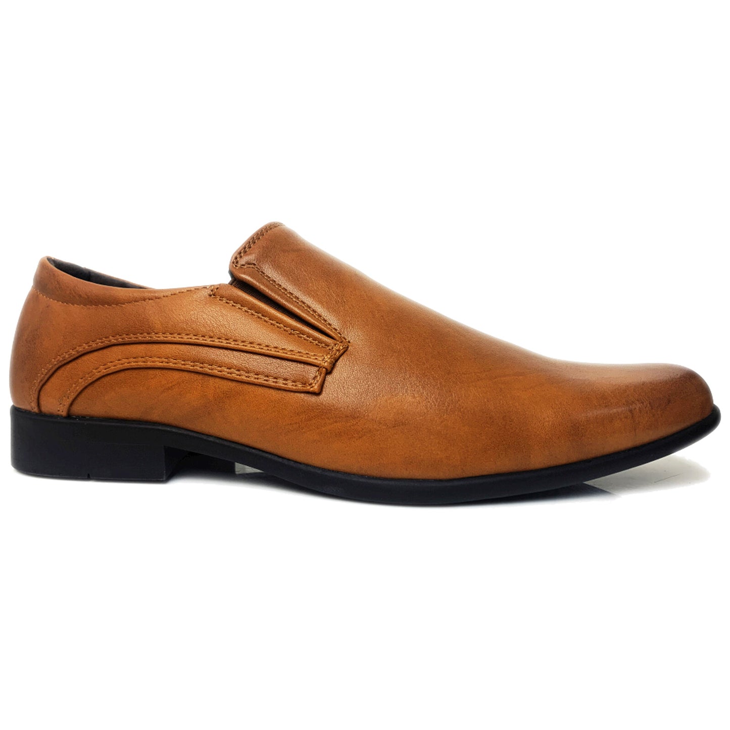 MENS FORMAL SHOES FAUX LEATHER SMART DRESS WEDDING OFFICE WORK CASUAL BOOTS MOCS