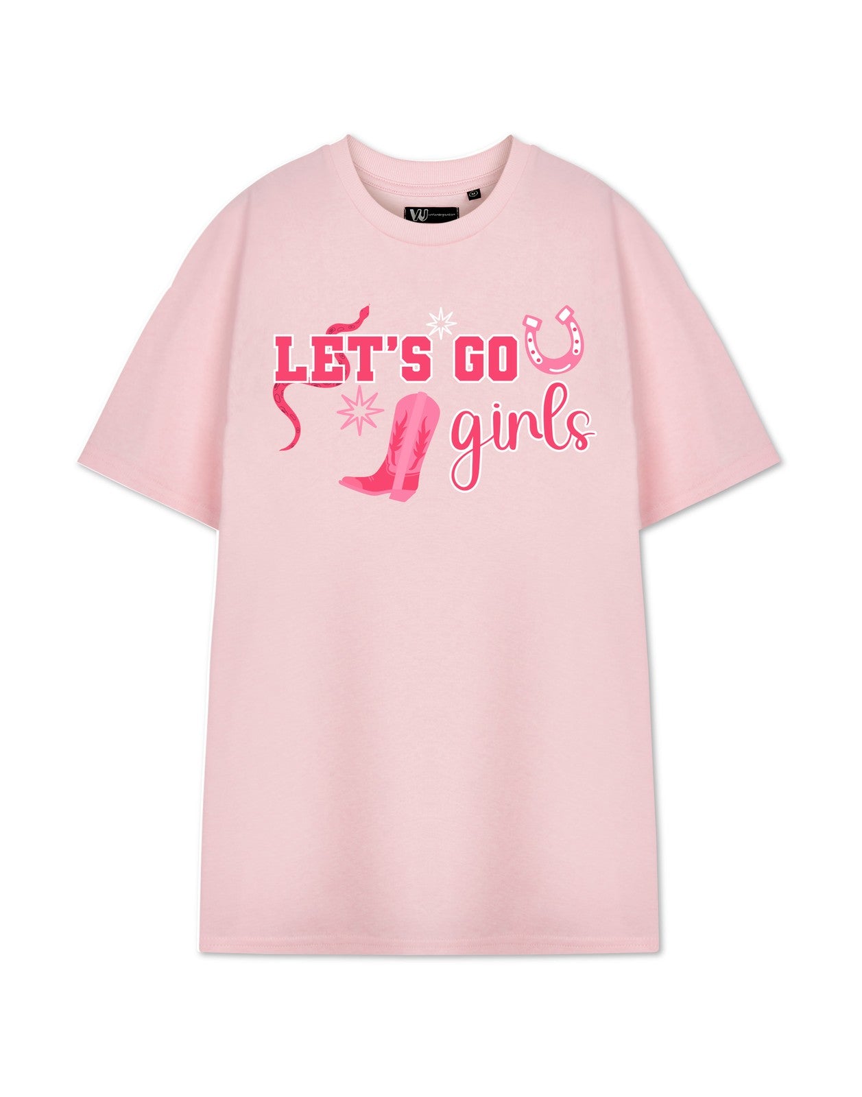 Show Me The Merch Short Sleeved T-Shirt | Womens Pink | Official Merch