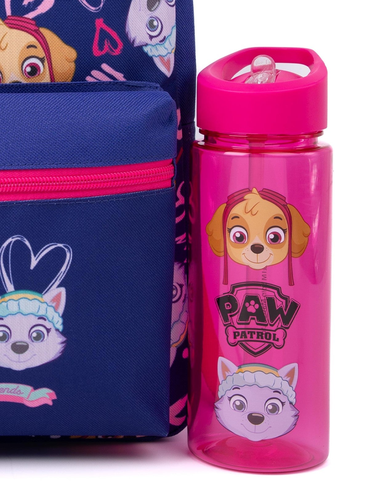 Paw Patrol 4 Piece Backpack Set | Girls Blue | Official Merch
