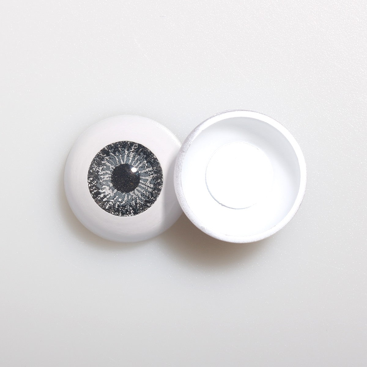 2 Pairs Reborn Baby Doll Eyes Half Round Acrylic Eyeballs Accessories DIY Supply