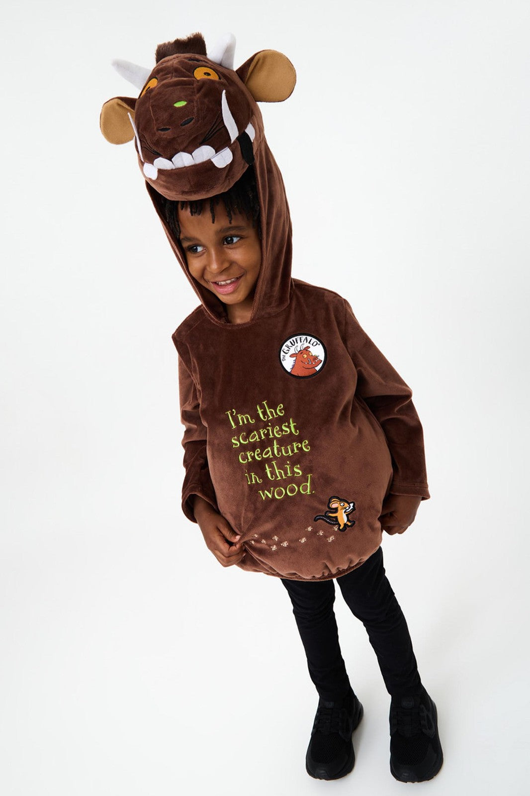Gruffalo & Friends 2 Piece Costume | Unisex Kids Brown | Official Merch