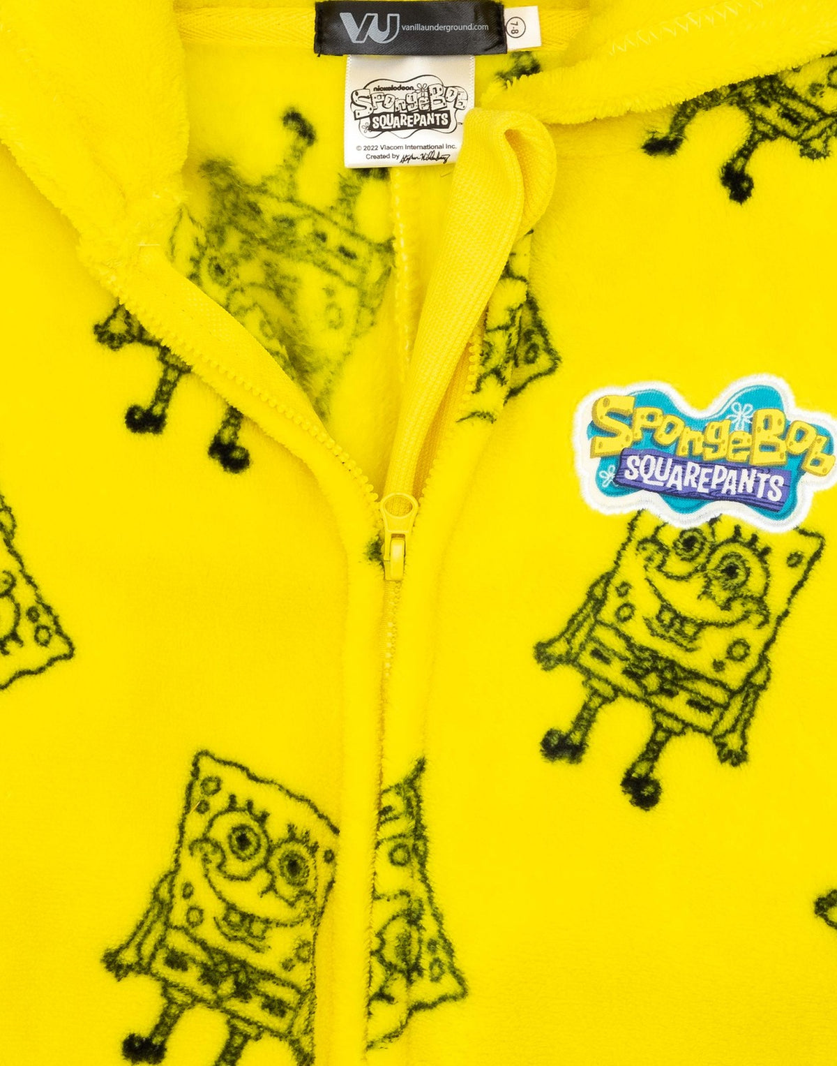 SpongeBob SquarePants  | Unisex Kids Yellow | Official Merch