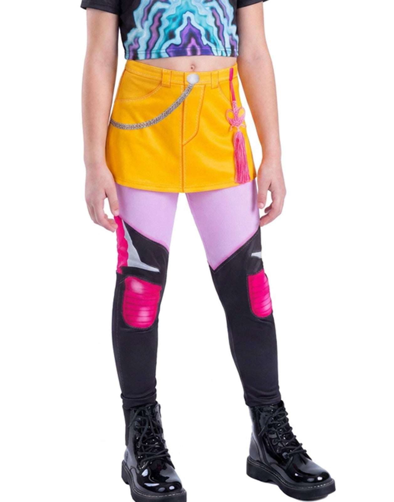 KPop Demon Hunters 2 Piece Costume | Girls Multicoloured | Official Merch